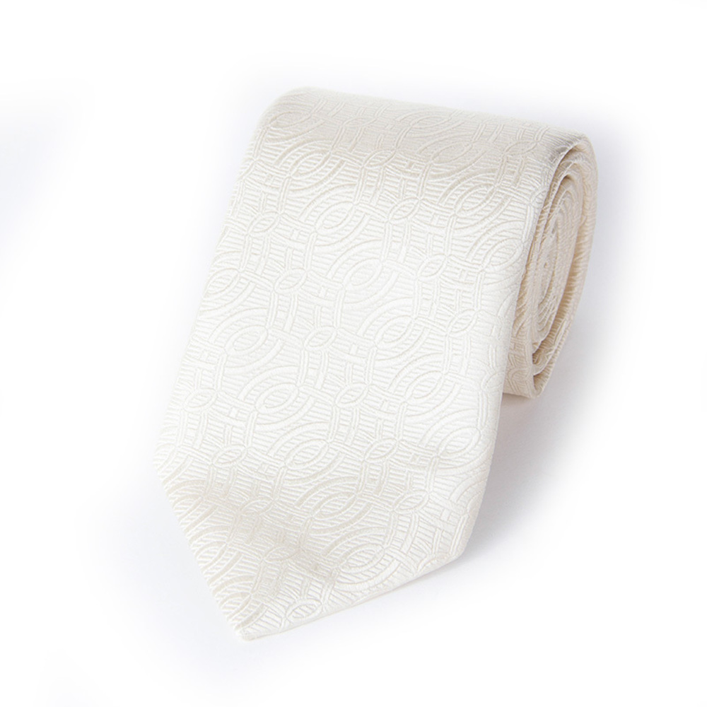 PENROSE CREAM PAISLEY TIE | MENS